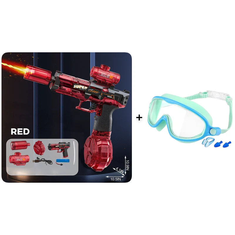 🌊Summer Discount🔫💦Fast Mode Ice Explosion Pistol Water Gun - Image 19
