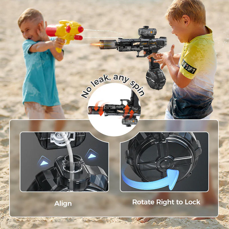 🌊Summer Discount🔫💦Fast Mode Ice Explosion Pistol Water Gun - Image 4