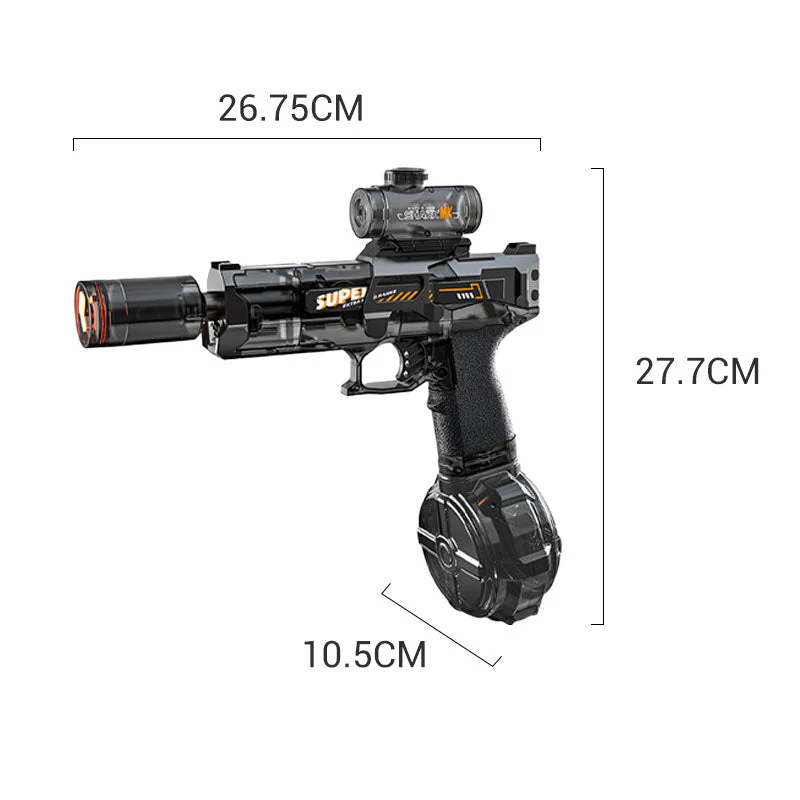 🌊Summer Discount🔫💦Fast Mode Ice Explosion Pistol Water Gun - Image 8