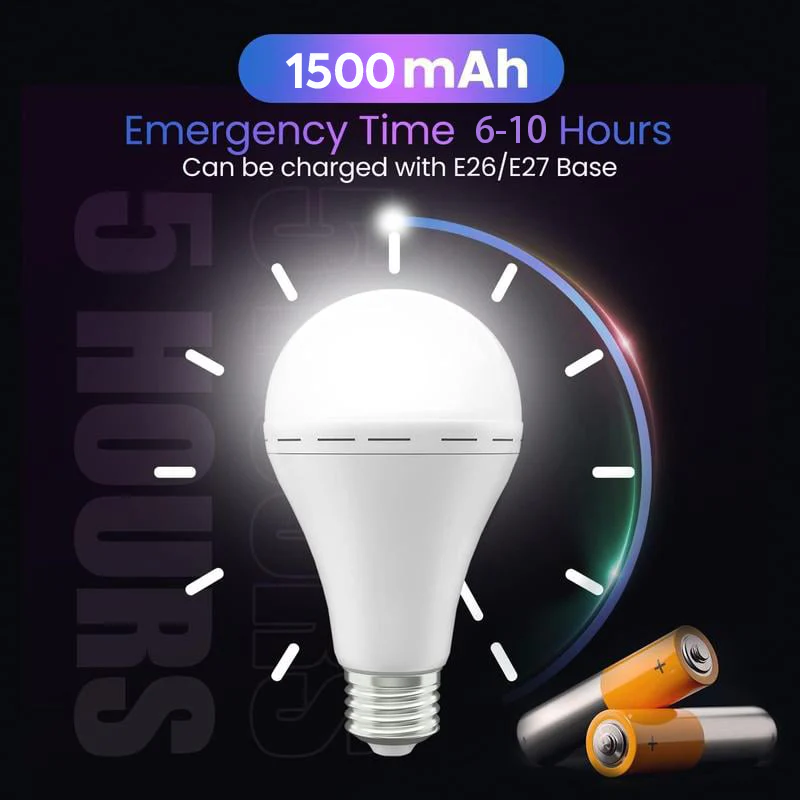 Rechargeable Emergency Light Bulbs - Image 3