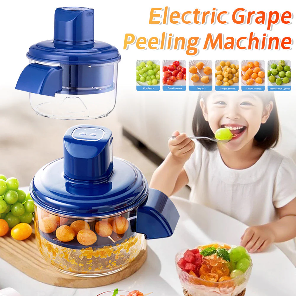 Rechargeable Hands-Free Skin Remover for Small Fruits & Veggies - Image 6