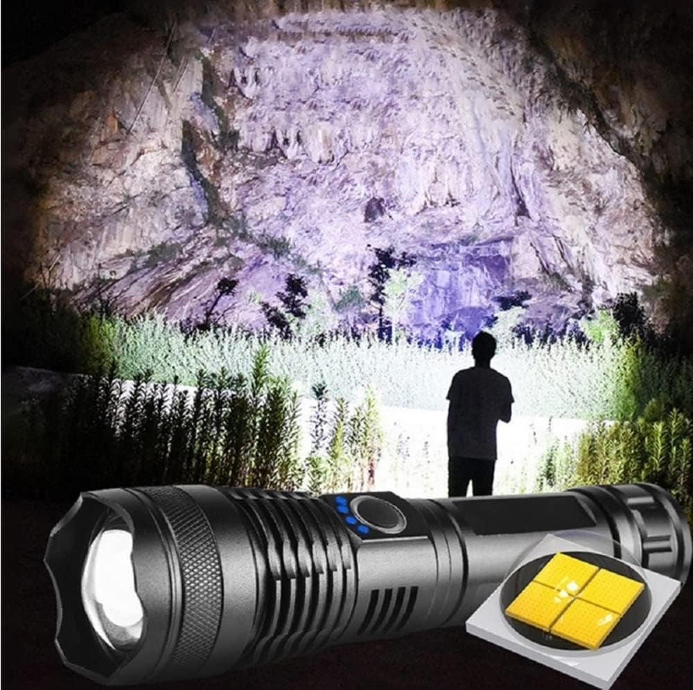 ✨Rechargeable LED Flashlight - High Lumen, Waterproof, Ultra Bright Flashlight for Emergencies - Image 7