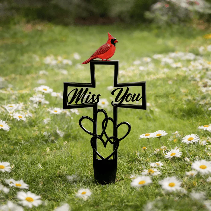💖Metal Cemetery Memorial Plaque for Remembrance✝️ - Image 2
