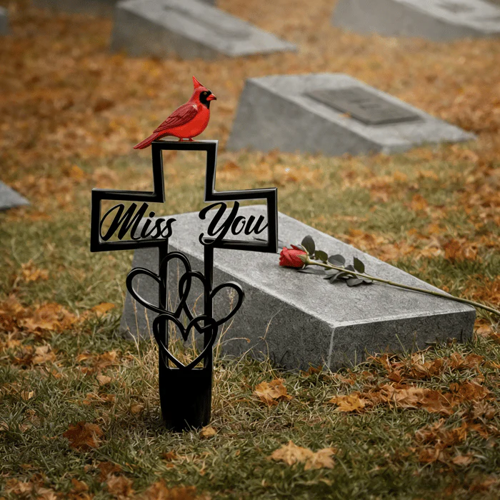 💖Metal Cemetery Memorial Plaque for Remembrance✝️ - Image 6