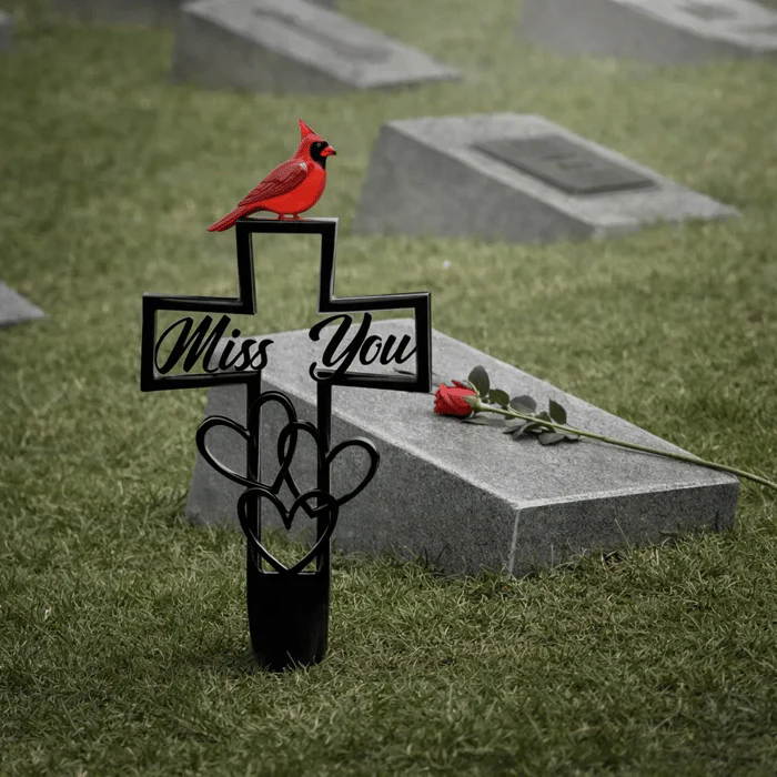 💖Metal Cemetery Memorial Plaque for Remembrance✝️ - Image 8