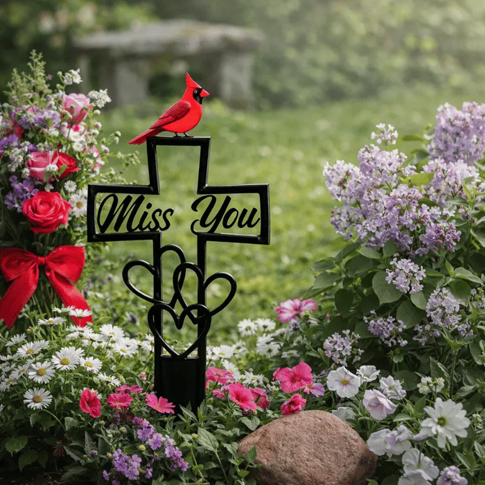 💖Metal Cemetery Memorial Plaque for Remembrance✝️ - Image 9
