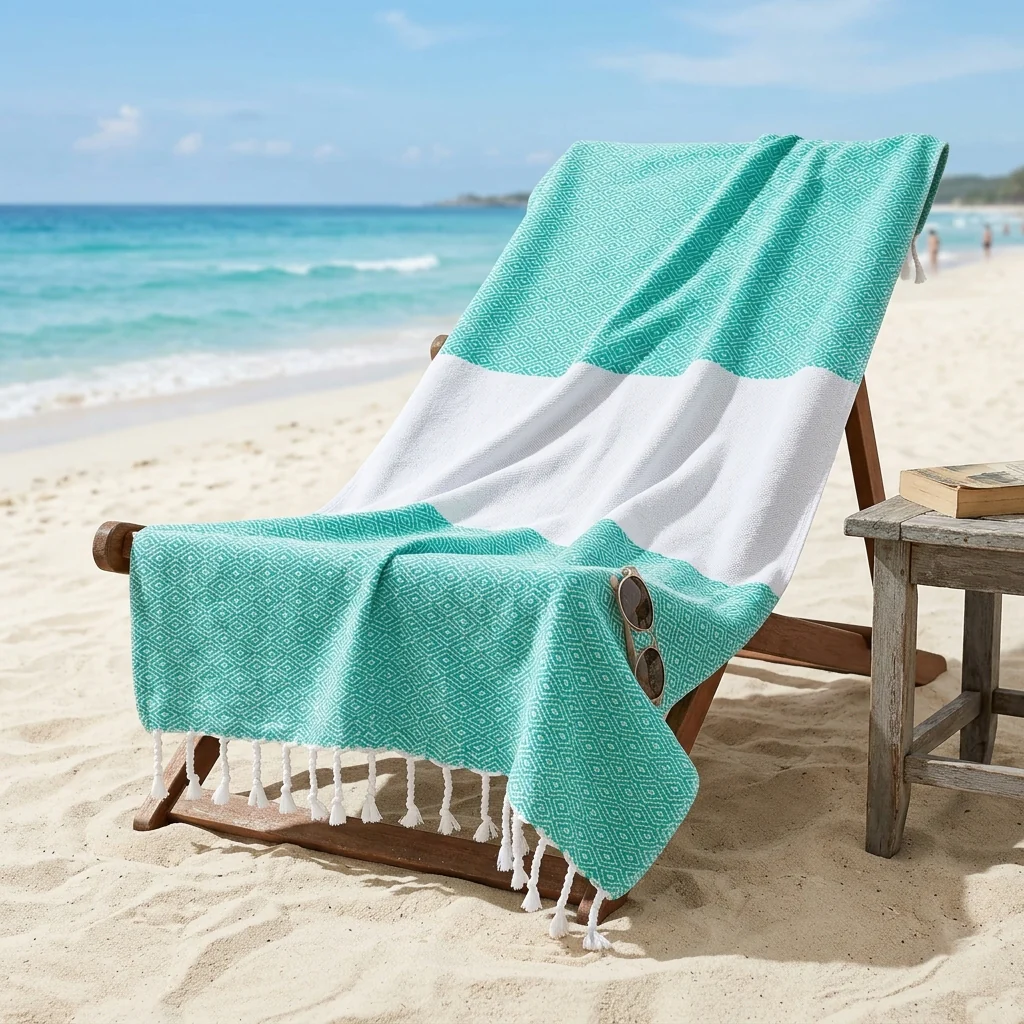 Sand-Resistant Beach Towel for Comfortable Summer Days - Image 4
