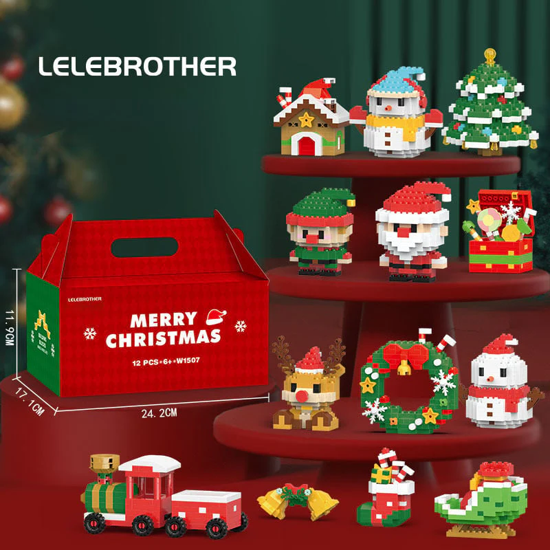 🔥🎄Santa Claus Design Building Blocks Toy - Image 10