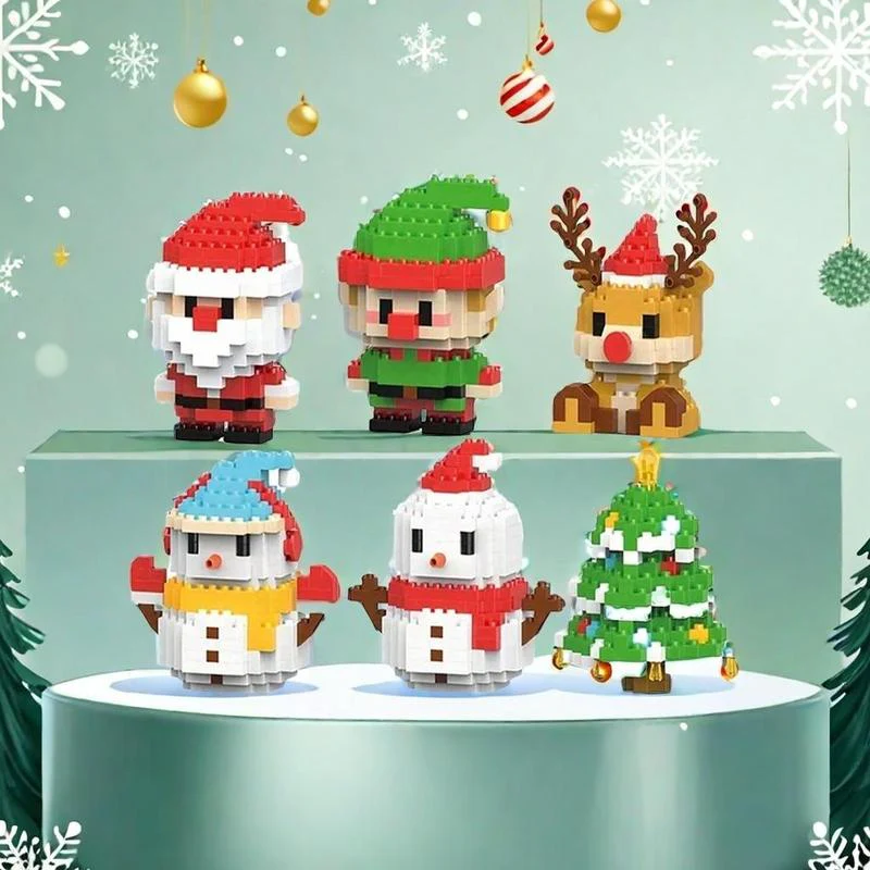 🔥🎄Santa Claus Design Building Blocks Toy - Image 13