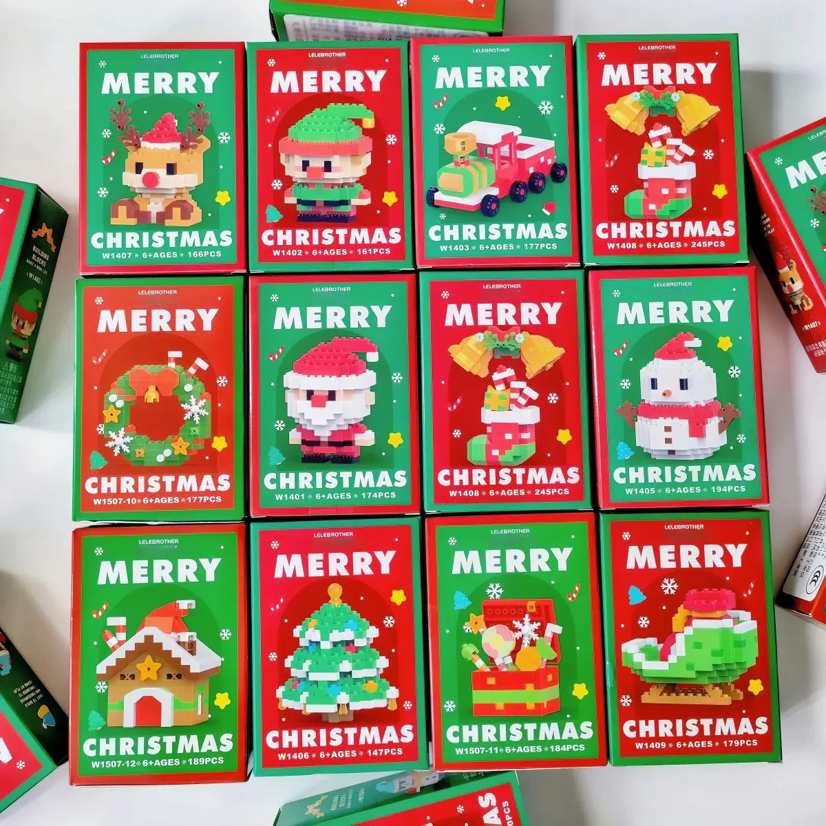 🔥🎄Santa Claus Design Building Blocks Toy - Image 15