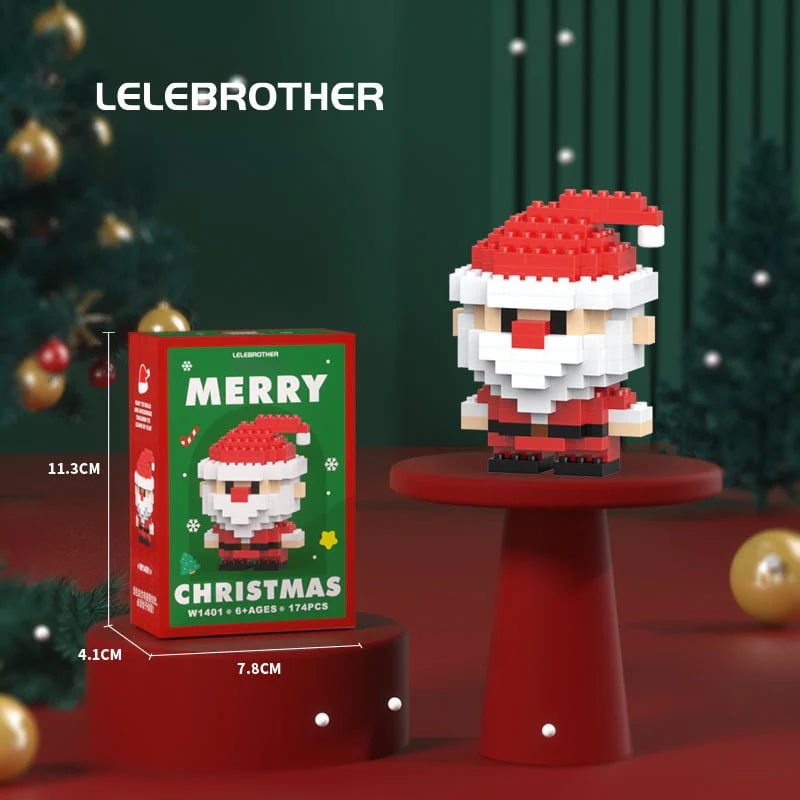 🔥🎄Santa Claus Design Building Blocks Toy - Image 16