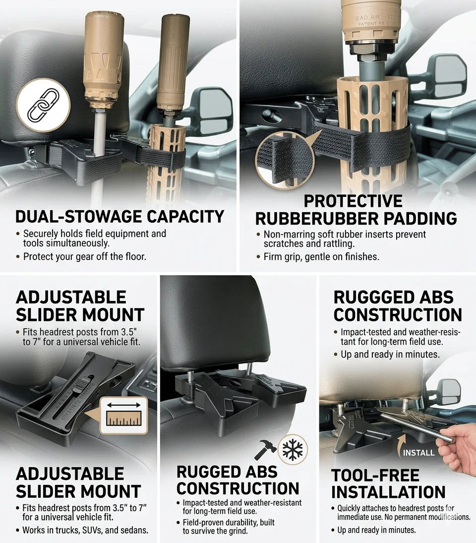 Universal Seat Back Storage Rack for Car - Image 5