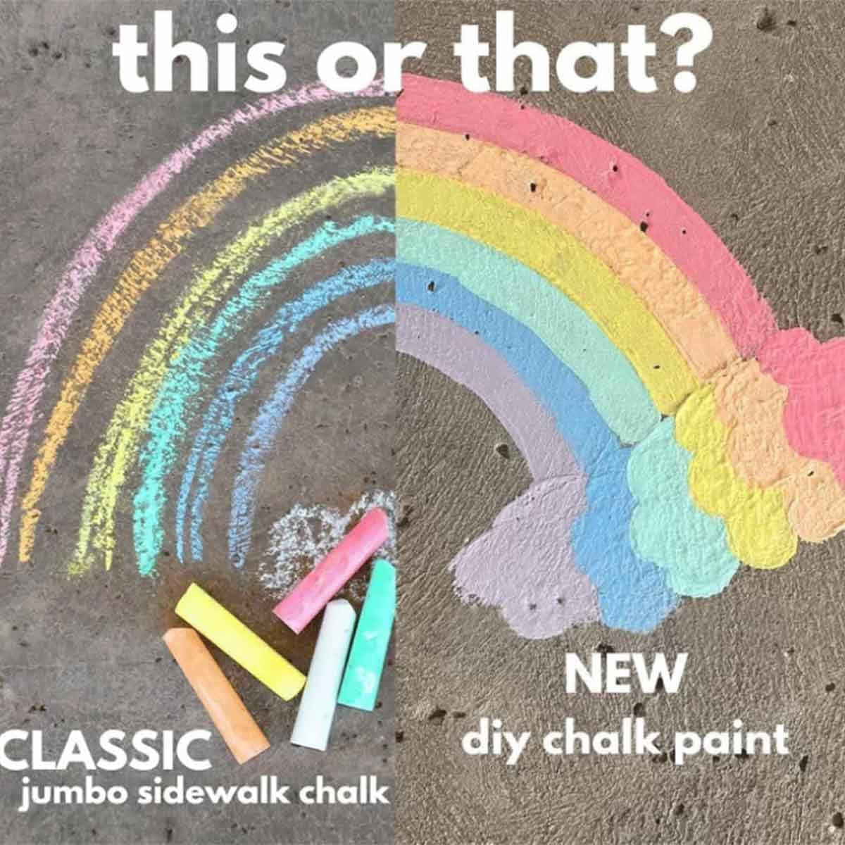 Sidewalk Chalk Paint Brush,Add Water to Brushes to Use,Easy to Use,Washable - Image 3