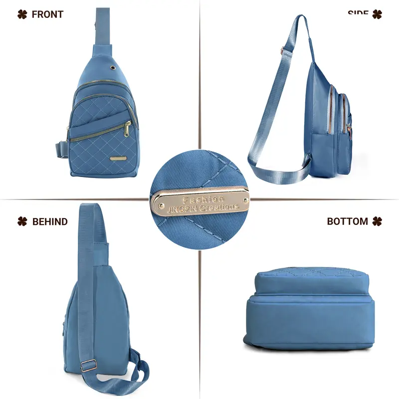 Small Crossbody Sling Bag – Lightweight Travel Daypack - Image 12