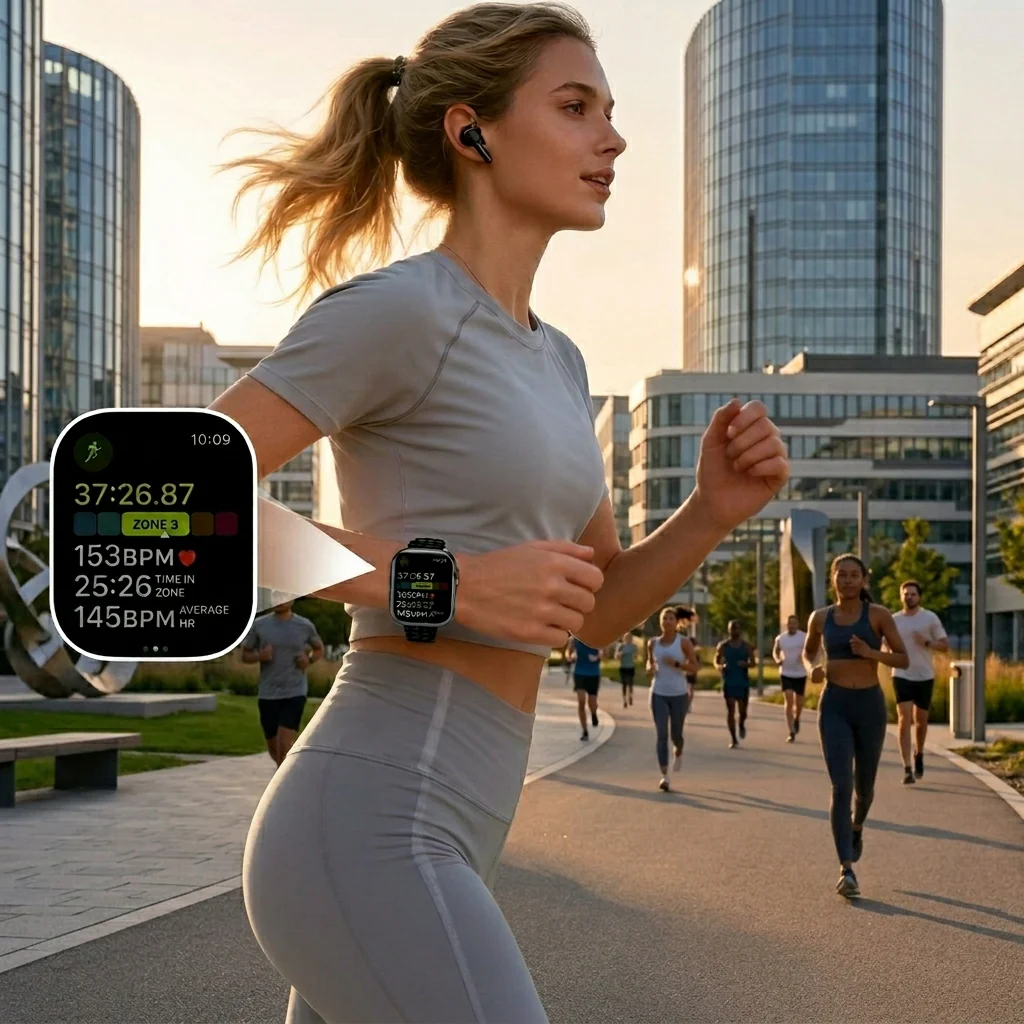 Smartwatch Set with Earbuds – One Set, Everything You Need - Image 4