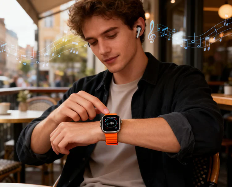 Smartwatch Set with Earbuds – One Set, Everything You Need - Image 5