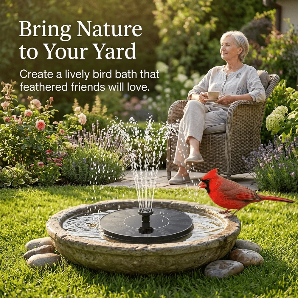 🌞 Solar Bird Bath Fountain Pump - Image 5