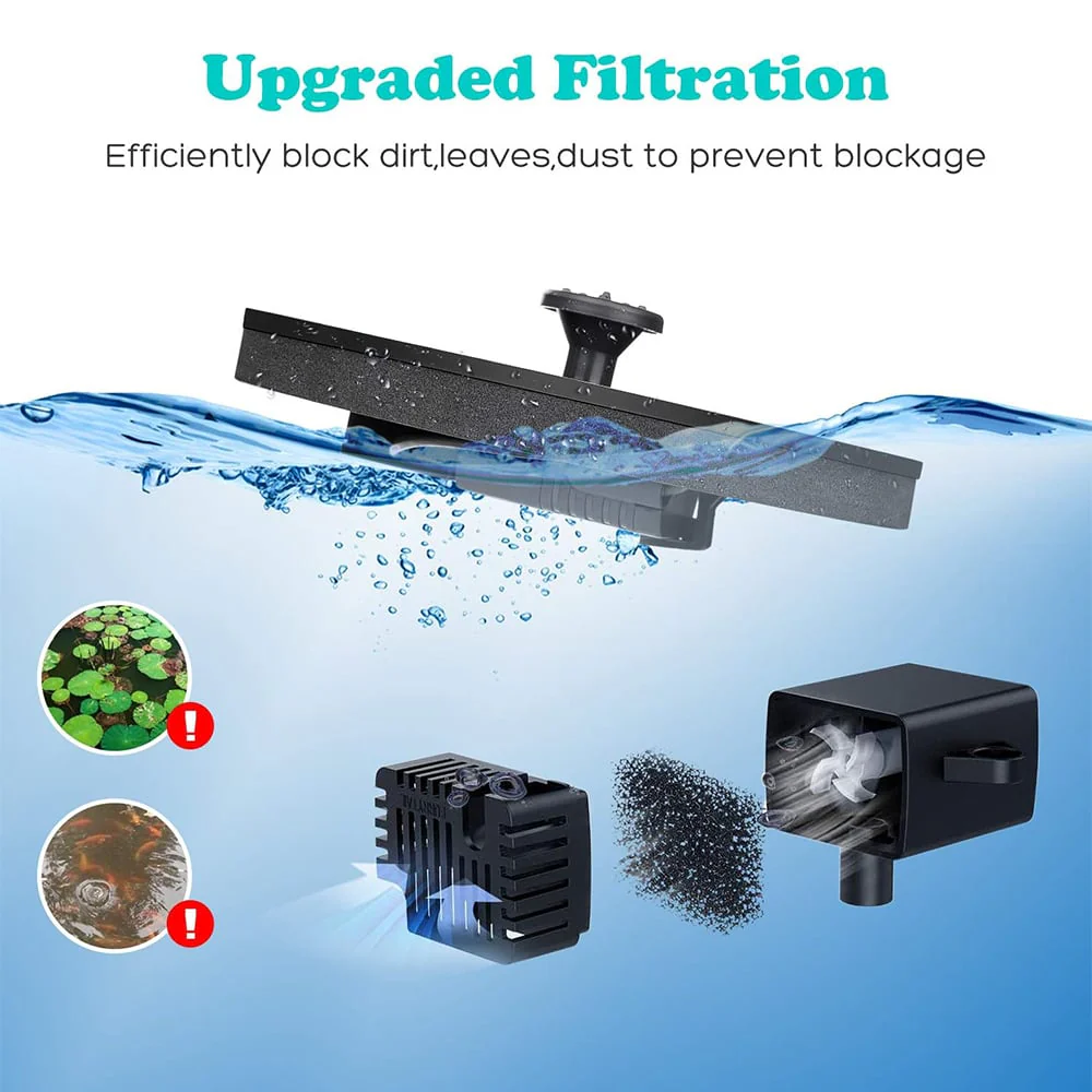 🌞 Solar Bird Bath Fountain Pump - Image 9