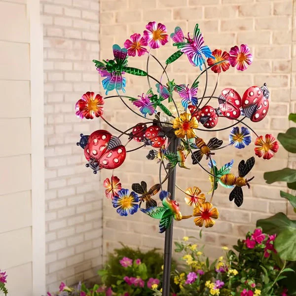 Solar-Powered Wind Spinner for Garden - Image 15