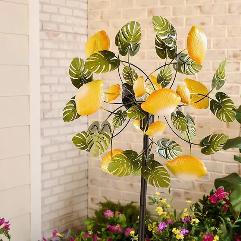 Solar-Powered Wind Spinner for Garden - Image 9