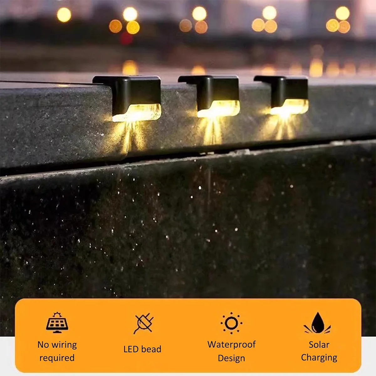 Solar Deck Lights –Waterproof LED - Image 6