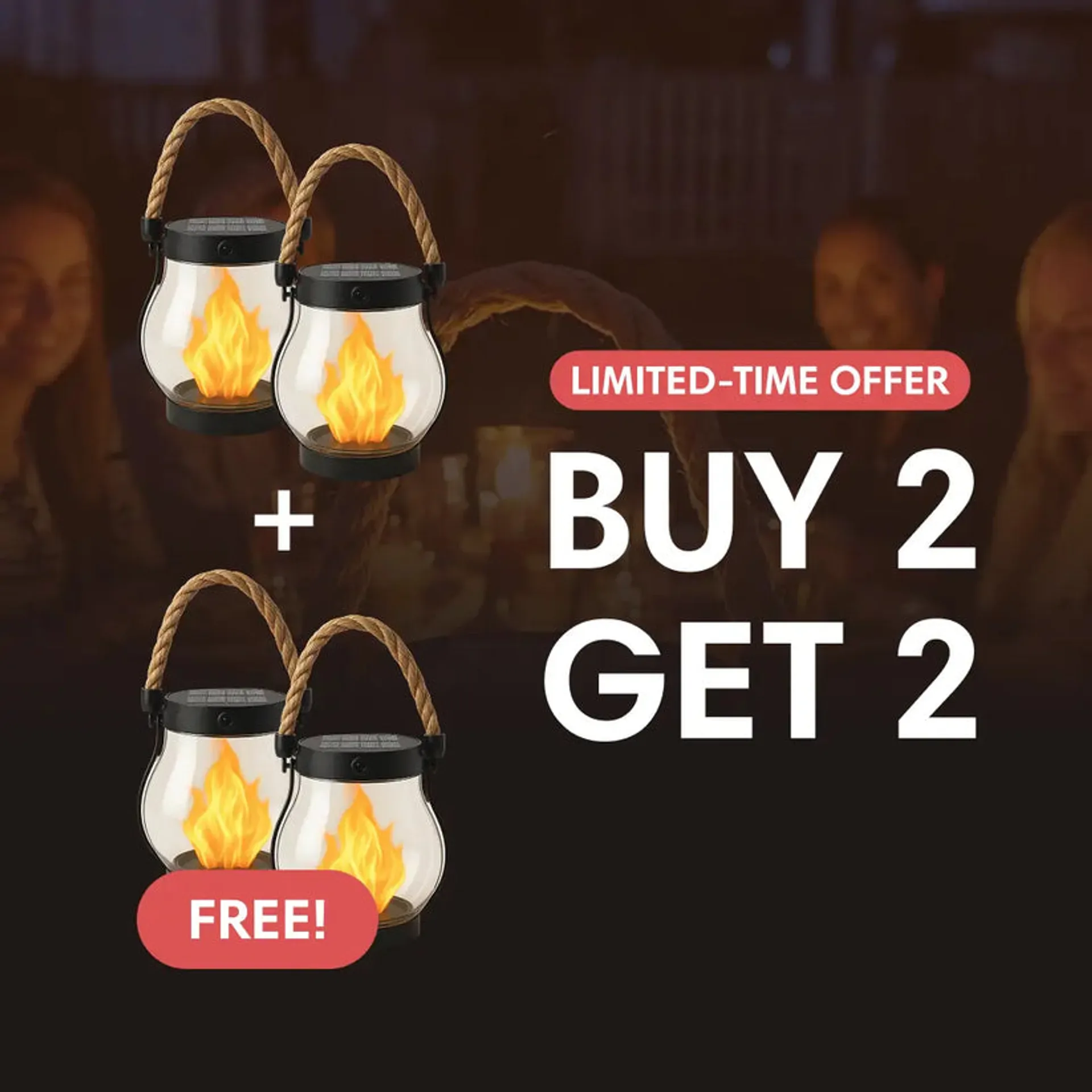 Solar Lantern Outdoor Lights - Image 5