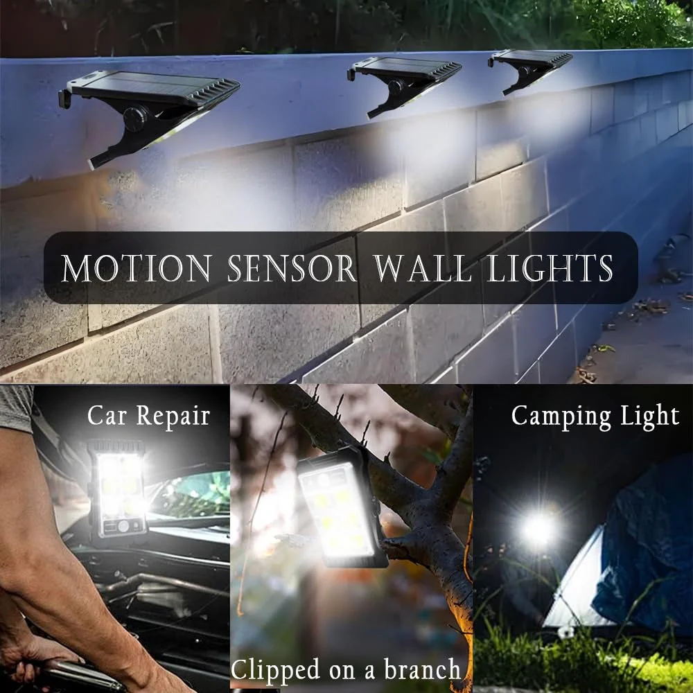 Solar Motion Sensor Lights Auto On/Off, Weatherproof & Powerful - Image 6