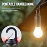 Solar Rechargeable Hooked Camping Light - Image 4