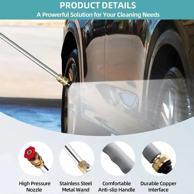 Spring Promotion - Jet Nozzle Power Washer for Garden Hose - Image 3