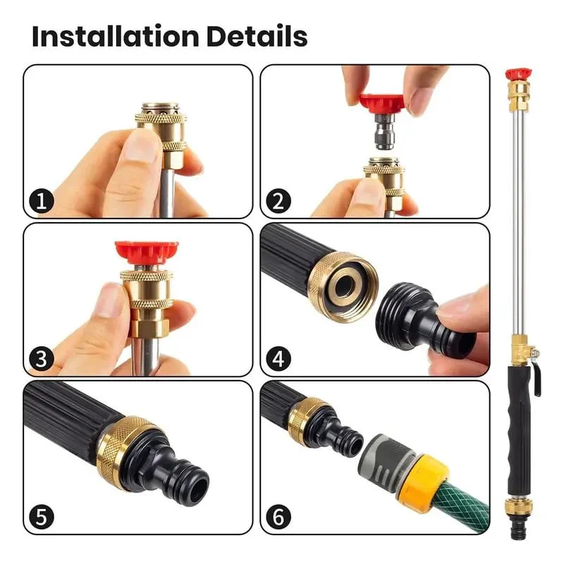 Spring Promotion - Jet Nozzle Power Washer for Garden Hose - Image 8