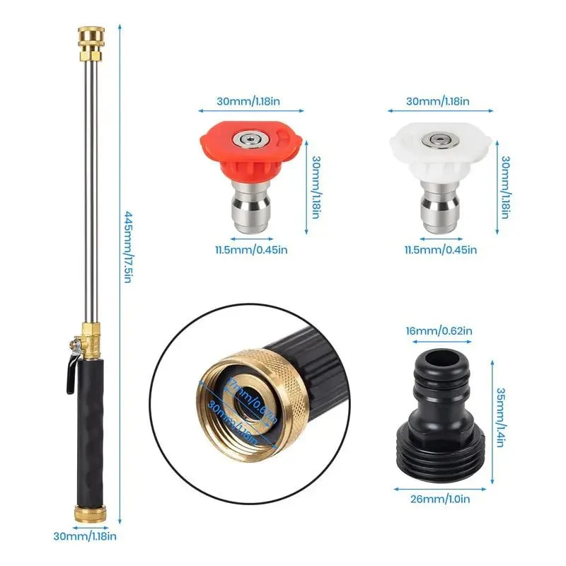 Spring Promotion - Jet Nozzle Power Washer for Garden Hose - Image 9