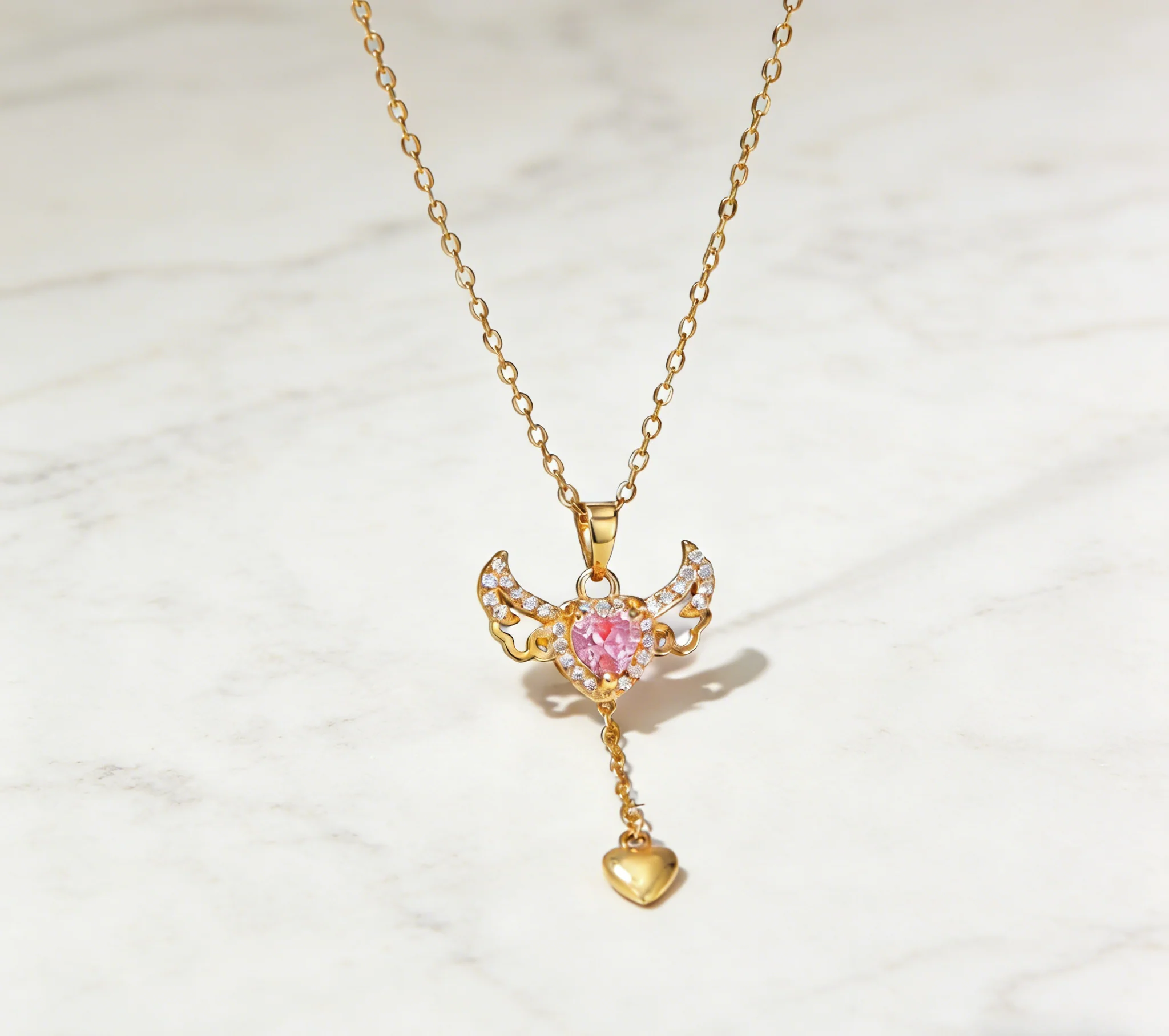 Angel Heart Necklaces for Women - Image 11
