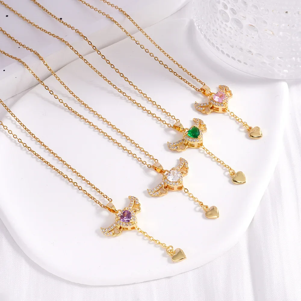 Angel Heart Necklaces for Women - Image 3