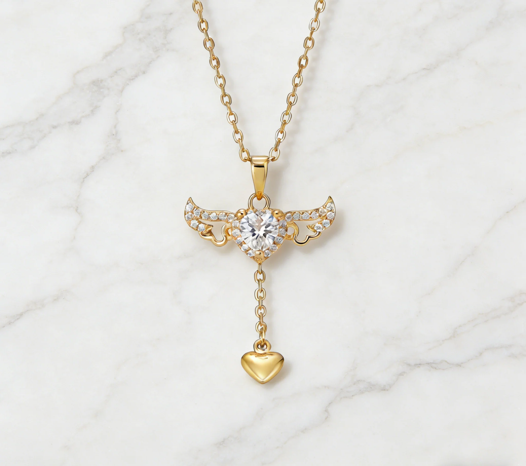Angel Heart Necklaces for Women - Image 5