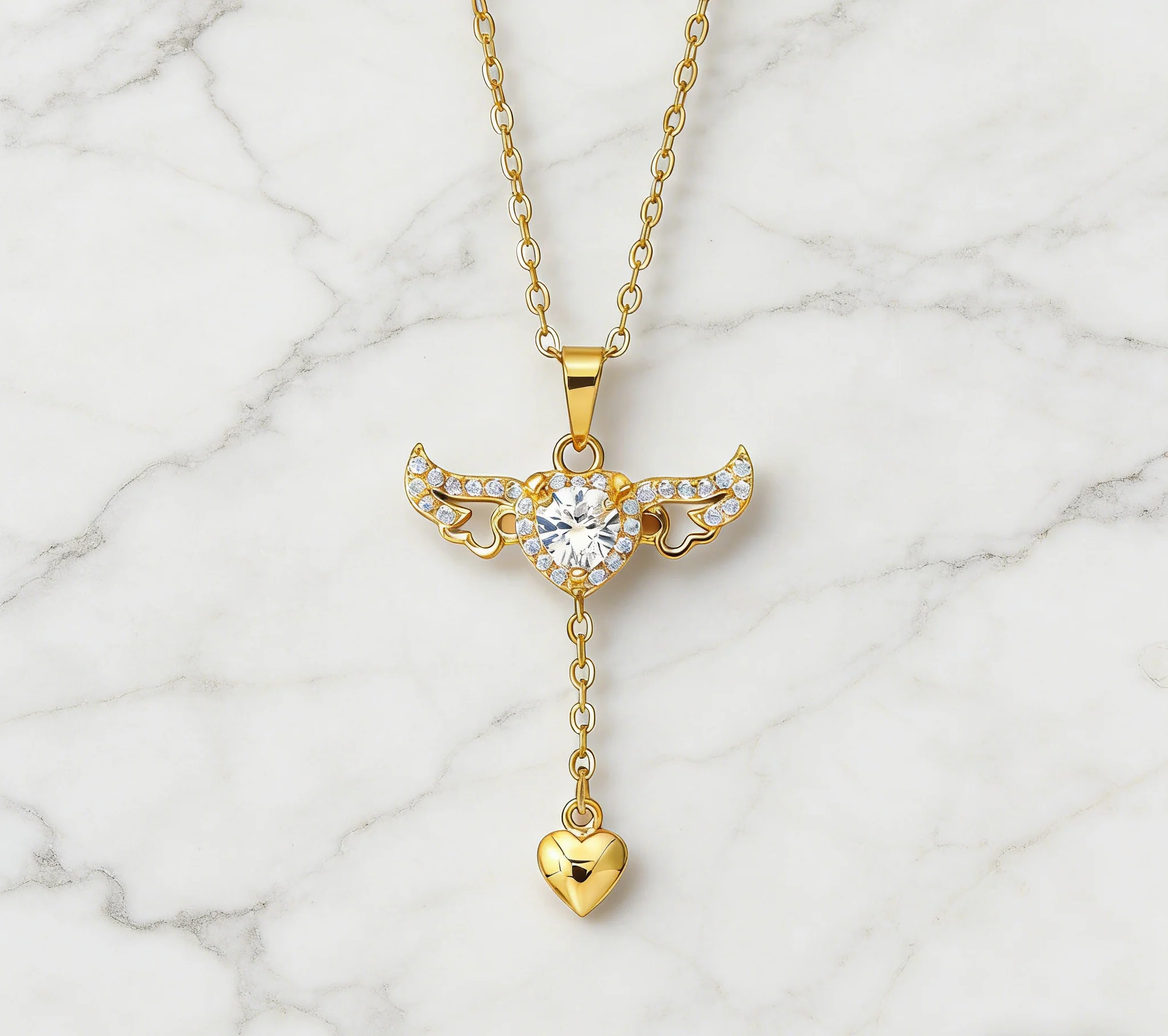 Angel Heart Necklaces for Women - Image 9