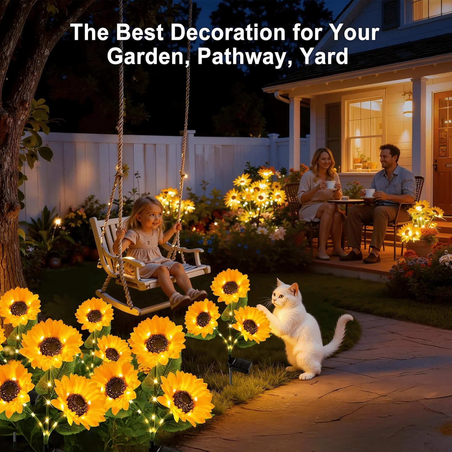 🌻Sunflower Solar Powered Lights for Garden - Image 10