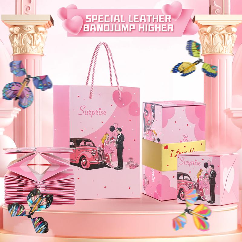 Surprise Pop-Up Gift Box with Flying Toys - Image 2