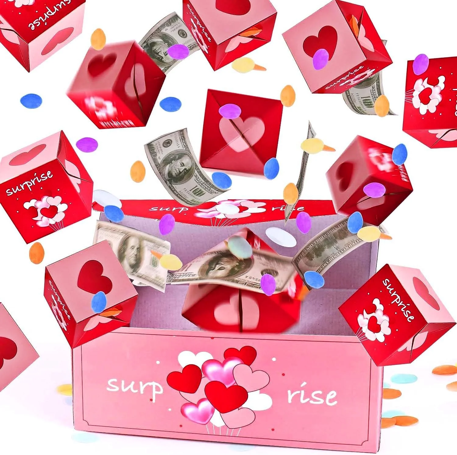 Surprise Pop-Up Gift Box with Flying Toys - Image 9