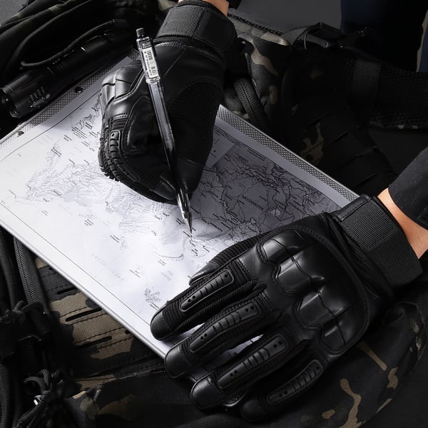🔥Tactical Full Finger Gloves with Soft Knuckle Protection