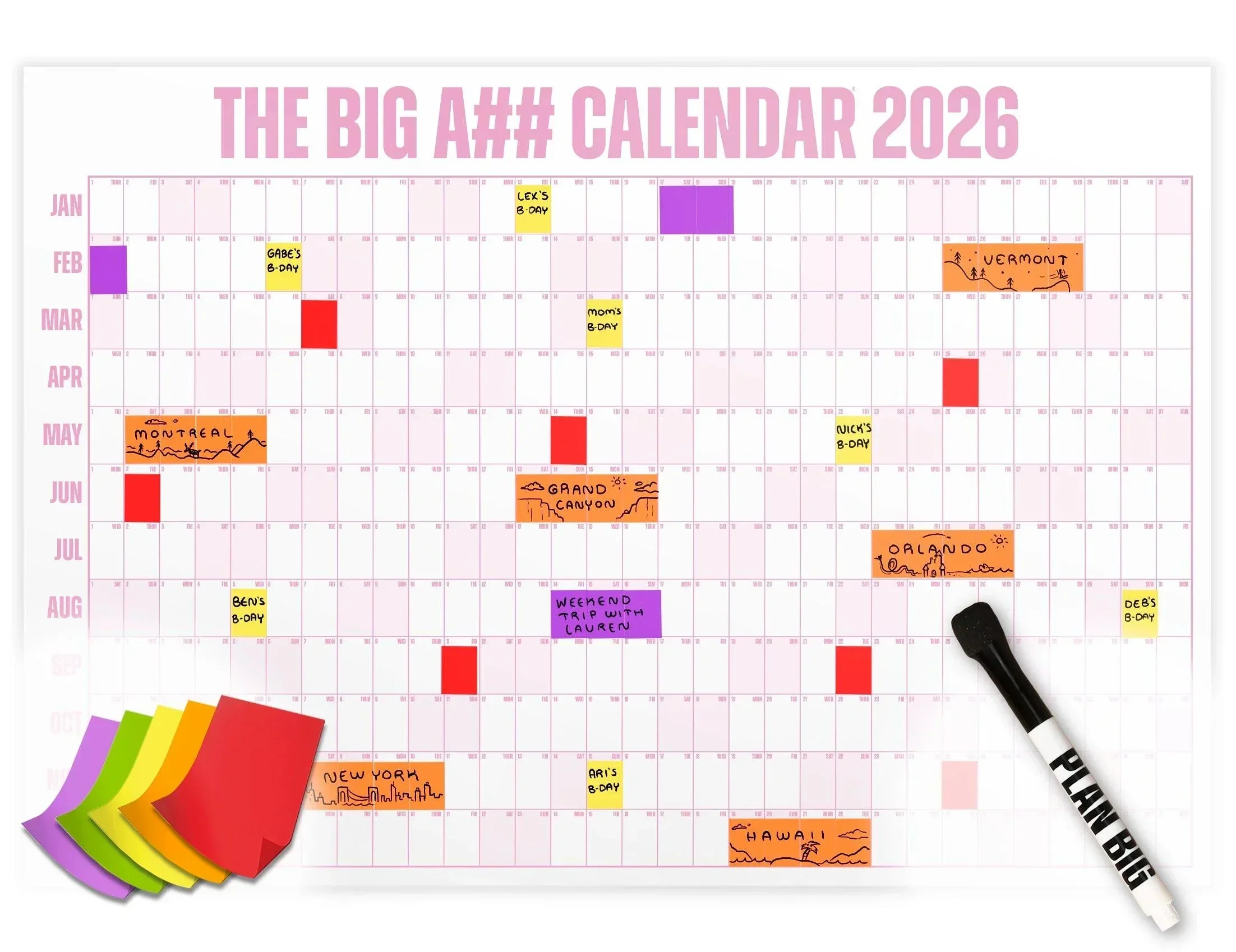 The Big Bright Calendar Kit 2026 📅 - Image 10