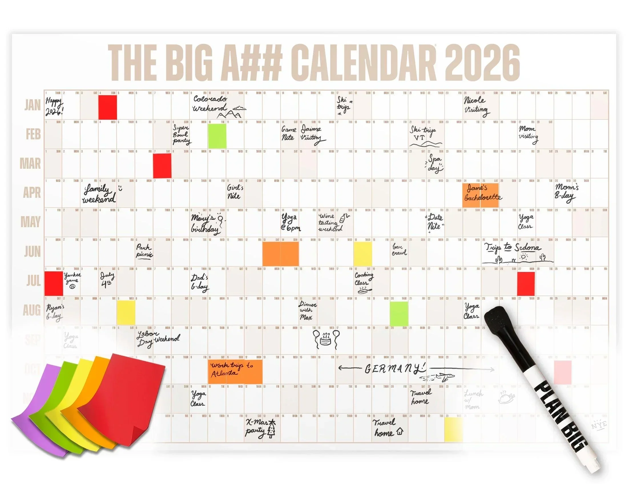 The Big Bright Calendar Kit 2026 📅 - Image 8