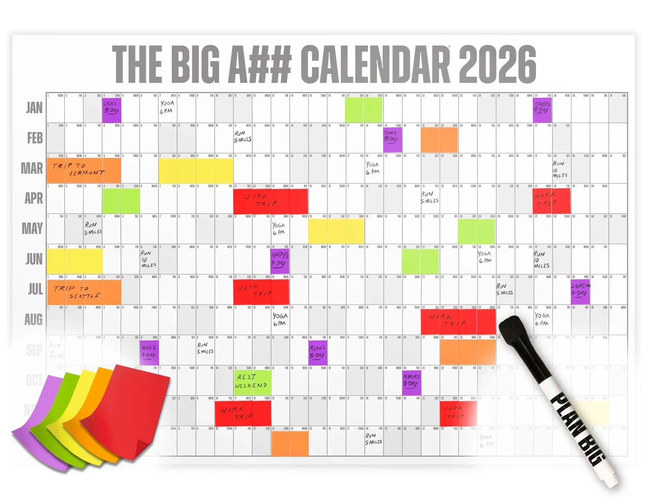 The Big Bright Calendar Kit 2026 📅 - Image 9
