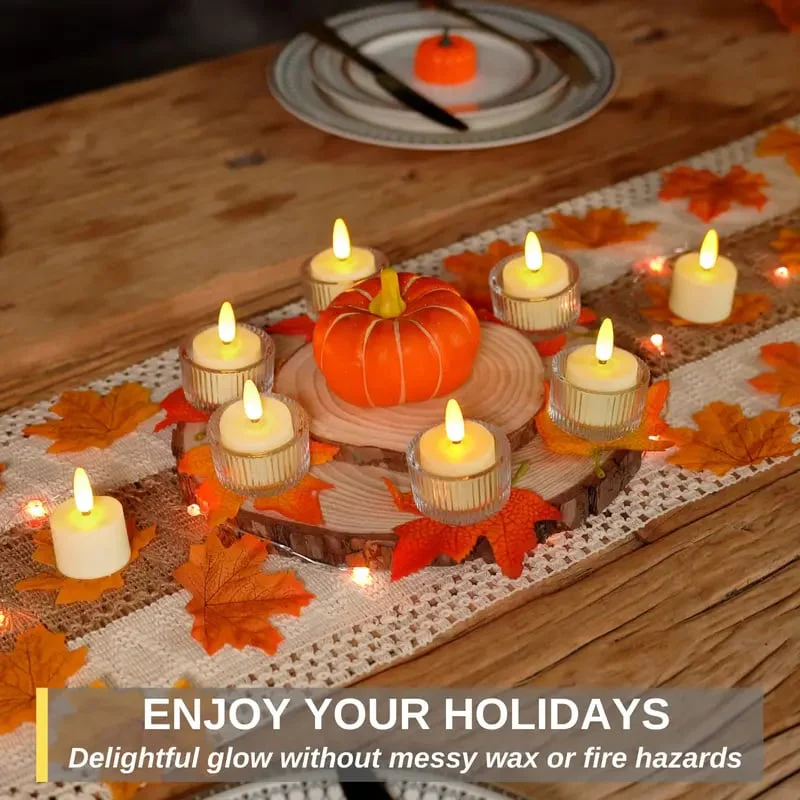 🔥 The Last Tea Lights You’ll Ever Need (6 Pack)— Rechargeable, Realistic & Remote-Controlled! - Image 10