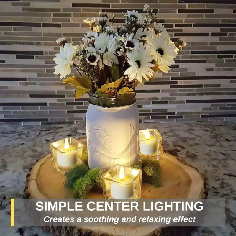🔥 The Last Tea Lights You’ll Ever Need (6 Pack)— Rechargeable, Realistic & Remote-Controlled! - Image 12