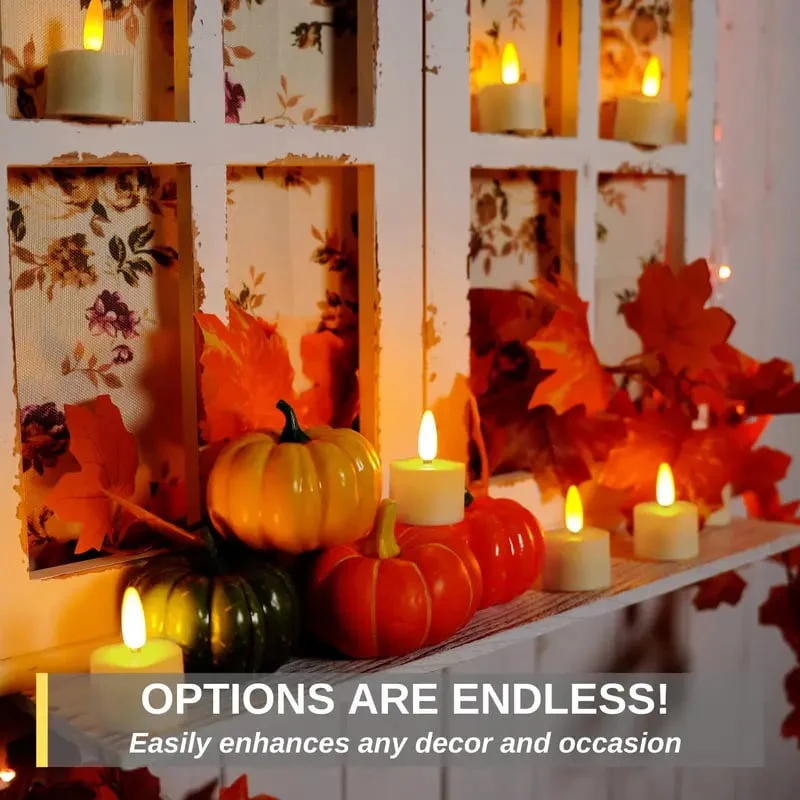 🔥 The Last Tea Lights You’ll Ever Need (6 Pack)— Rechargeable, Realistic & Remote-Controlled! - Image 13