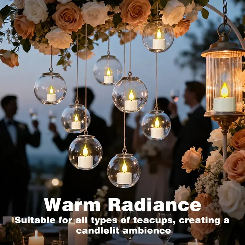 🔥 The Last Tea Lights You’ll Ever Need (6 Pack)— Rechargeable, Realistic & Remote-Controlled! - Image 4