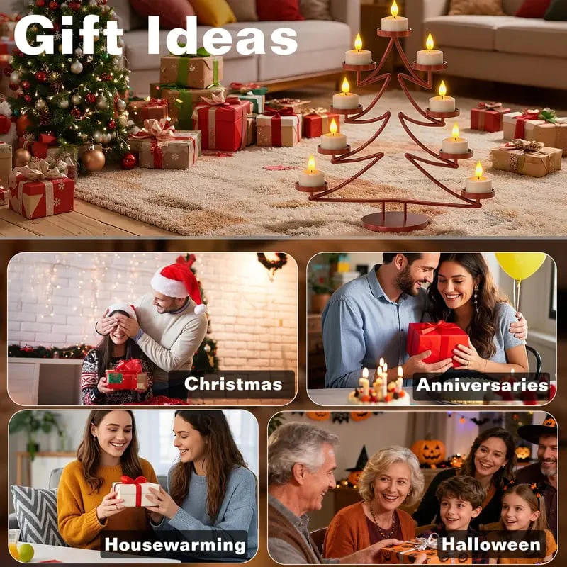🔥 The Last Tea Lights You’ll Ever Need (6 Pack)— Rechargeable, Realistic & Remote-Controlled! - Image 5