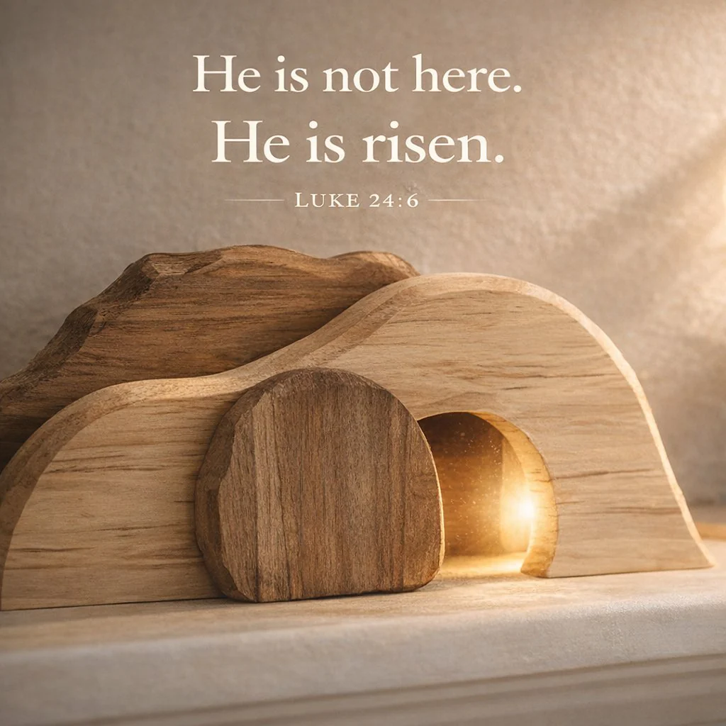 The Wooden Resurrection Cross & Empty Tomb That Reminds Your Family What Easter Is Really About - Image 2