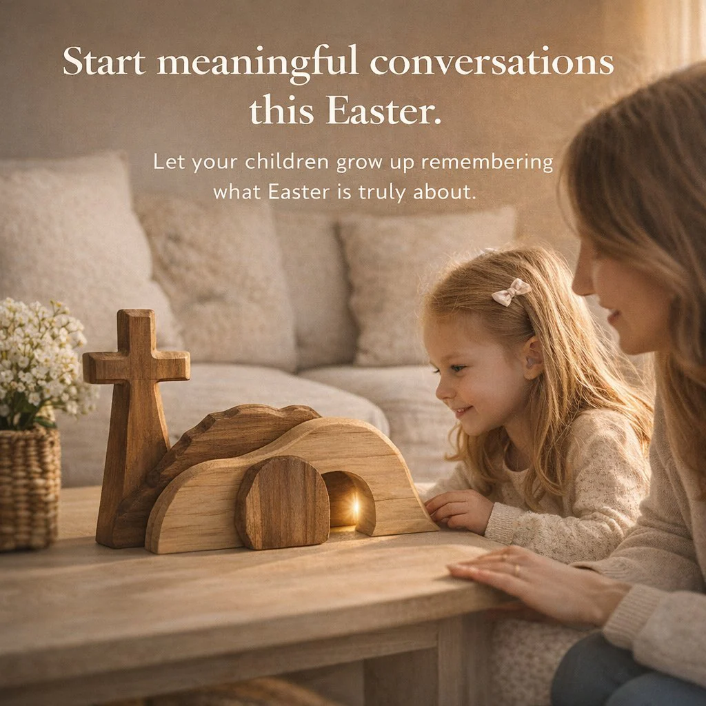The Wooden Resurrection Cross & Empty Tomb That Reminds Your Family What Easter Is Really About - Image 3