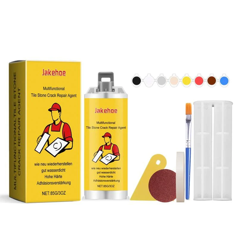 🔧Quick-Drying Tile Repair Glue - Complete Tool Kit for DIY – Fix Cracks Permanently in Minutes!✨ - Image 2